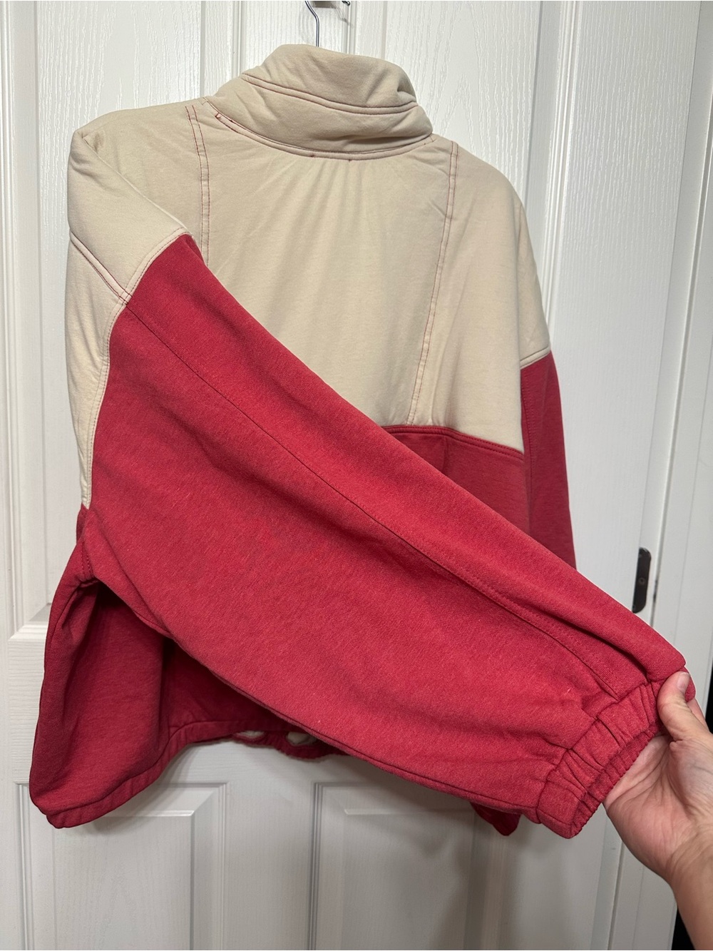 NWT Pilcro Shetland Half-Zip Pullover Sweatshirt- Size 2X Plus - Picture 7 of 7